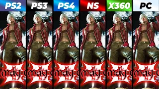 Devil May Cry 3 | PS2 vs PS3 vs PS4 vs PC vs Xbox 360 vs Nintendo Switch | Graphics Comparison