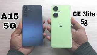 Galaxy A15 5G vs Oneplus Nord CE 3Lite 5G Speed Test Comparison?