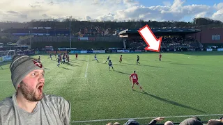 45 YARDS Goal: Scarborough vs Warrington Town Match Vlog