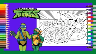 How To Color | Teenage Mutant Ninja Turtles | Crayola Markers and Pencils