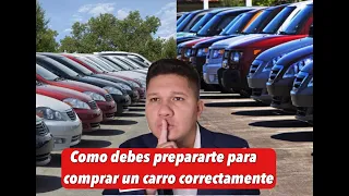 Como prepararte correctamente para comprar un carro