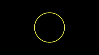 black screen neon circle #nocopyright