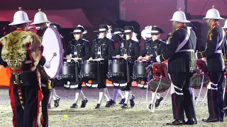 Top Secret Drum Corps and The Royal Marines Corps of Drums - Platinum Jubilee Windsor