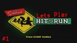 Let's Play The Simpsons Hit and Run - Part 1 - The Best Simpsons Game Ever Made!