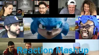 Sonic the Hedgehog Trailer #1 REACTION MASHUP