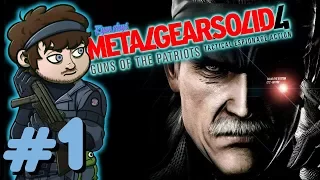 Ryan plays Metal Gear Solid 4! Part 1- OLD SNAKE