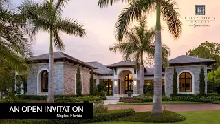 Florida Architecture Design #106 | An Open Invitation by Kurtz Homes | Naples, Florida