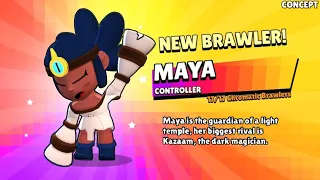 Complete NEW BRAWLER🎁🎁🎁|FREE GIFTS Brawl Stars|concept