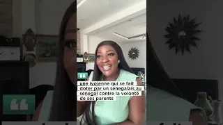 une ivoienne qui se fait doter par un senegalais au sénégal contre la volonté de ses parents