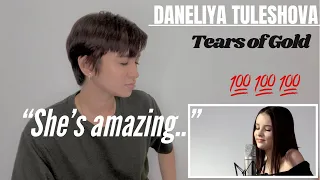 Daneliya Tuleshova - Tears of gold | REACTION !!!