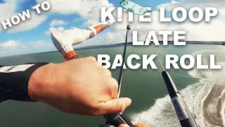 How to KITE LOOP LATE BACK ROLL!?! - Tricks of the Trade