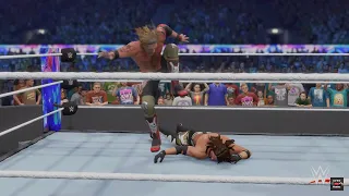 WWE 2K22 AJ Styles vs Edge WrestleMania 38 PS5 4K