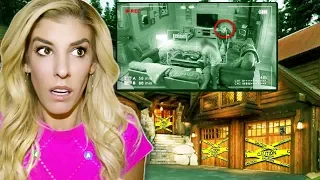 SOMEONE BROKE into OUR HOUSE! (Trapping Game Master in Abandoned Cave finding secret hidden clues)