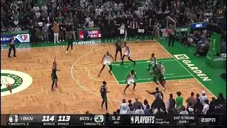 Jayson Tatum game winner vs. Nets - 2022 NBA Playoffs Game 1 (4/17/22)