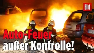 Feuerwehr kann Auto in Hamburg nicht löschen