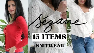 SEZANE | 15 KNITWEAR PIECES REVIEWED (watch before you buy!)