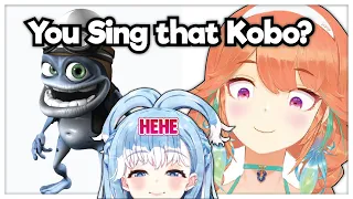 Kiara didnt expect Kobo to sing "THE CRAZY FROG" song on their Anime Boston Panel...