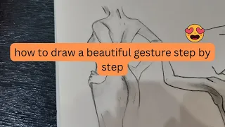How to draw a beautiful poses 😍Beginner tutorial