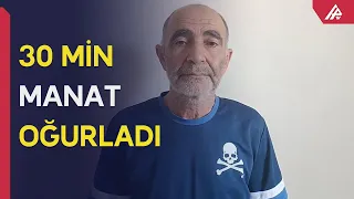 Cəlilabad sakini heç kimin xəbər tutmadığını görüb, dəfələrlə eyni yerdən oğurluq etdi - APA TV