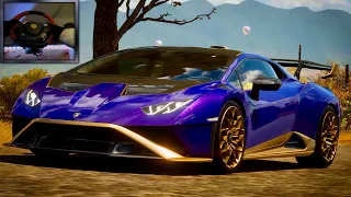 2020 Lamborghini Huracán STO | Forza Horizon 5 | Thrustmaster 458 Spyder-Gameplay