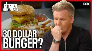 Gordon is Disappointed by Severely Overpriced Burger | Kitchen Nightmares