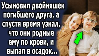 Усыновил двойняшек ушедшего друга, а спустя время узнал что они ему родные, и выпал в осадок…