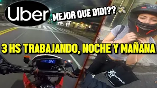 UN DIA haciendo UBER MOTO, CUANTO SE GANA?? ABRIL 2024🤔💰🏍