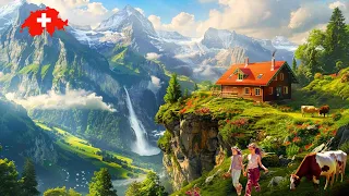 21 Most Beautiful Places to Visit in Switzerland 🇨🇭 Switzerland Village Tour: Lauterbrunnen, Mürren