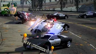 Need For Speed Most wanted - Hot Pursuit Challenges - взрыв мозга - уникальное прохождение игр на ПК