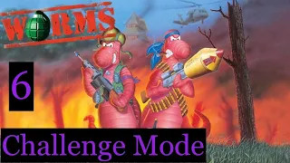 Worms (1995/6) - Challenge Mode - Part 6