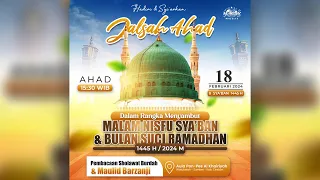 🔴 [ LIVE ]  JALSAH AHAD KLIWON  ||  PEMBACAAN SYAIR BURDAH & MAULID NABI SAW  ||  18 FEBRUARI 2024