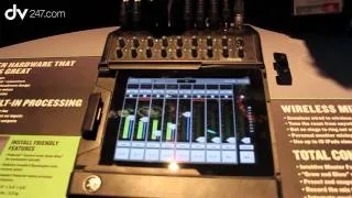 Mackie DL1608 iPad Mixer First Look NAMM 2012