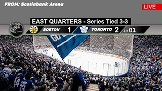 NHL Stanley Cup Playoffs: TORONTO MAPLE LEAFS vs. BOSTON BRUINS (Game 6)