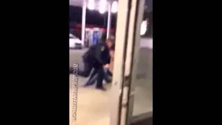 Champaign Police Officer Scraps With A Civilian Until Backup Arrives!  480x320