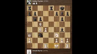 Game of the CENTURY • Donald Byrne vs Bobby Fischer, 1956