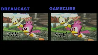 Sonic Adventure E 102 Gamma's Ending Dreamcast & DX Comparison