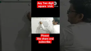 square two digit #square #maths #trendingshorts #viral