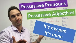 Possessive Pronouns and Adjectives