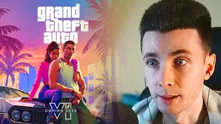 ХЕСУС СМОТРИТ ТРЕЙЛЕР ГТА 6: Grand Theft Auto VI Trailer 1 | Rockstar Games | РЕАКЦИЯ