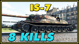 World of Tanks | IS-7 - 8 Kills - 8.2K Damage