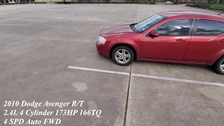 2010 Dodge Avenger R/T (POV Drive) #dodgeavenger