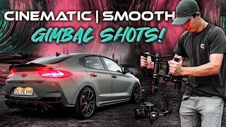 CINEMATIC & SMOOTH Gimbal Shots! | Tutorial / POV B-Roll + Mein Setup