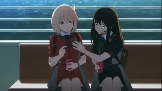 Takina Wants to touch Chisato Boobs ~ | Lycoris recoil episode 5