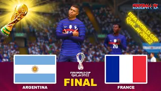FIFA 22 - Argentina vs France - FIFA World Cup 2022 Final - Gameplay PC