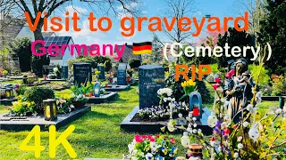 Germany 🇩🇪 | ⚰️☠️graveyard 🪦| 👻cemetery | 💀graves | RIP😢