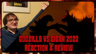 Godzilla vs Gigan 2022 short reaction and review