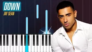 Jay Sean - "Down" Piano Tutorial - Chords - How To Play - Cover