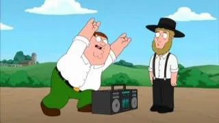 Family Guy Highway to HEll Amish Guy