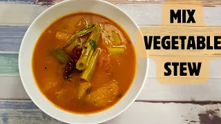 Mix Vegetable Stew (Pulusu) #mukkalapulusu #vegetablestew #dappalam #vegetarian #simplecurry