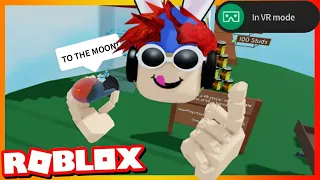 ROBLOX VR FUNNY MOMENTS #4